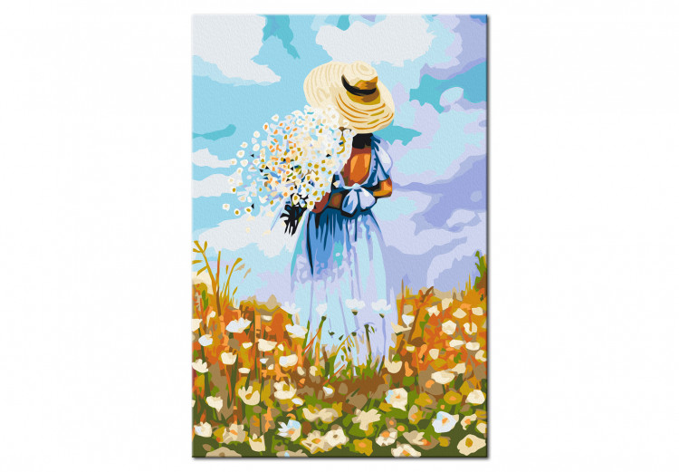 Paint by Number Kit Girl in a Straw Hat 136985 additionalImage 4