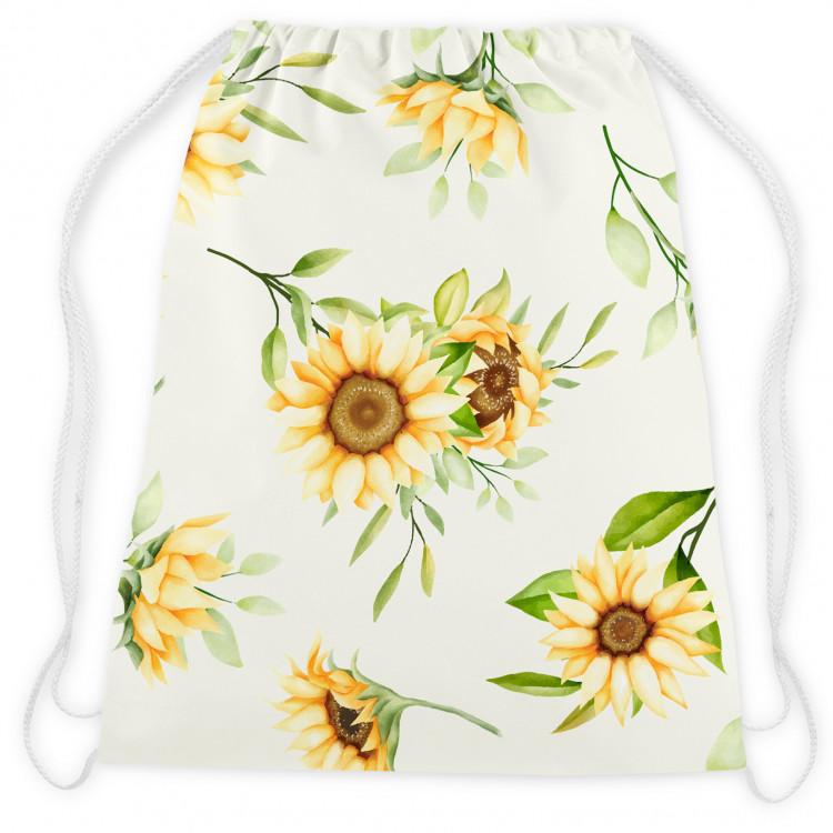 Backpack Falling sunflowers - vintage style flower arrangement 147385 additionalImage 2