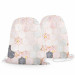 Backpack Marble hexagons - a marble glamour composition with golden pattern 147485 additionalThumb 3