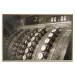 Poster Vintage Cash Register - sepia-toned composition with a retro-style metal cash register 116695 additionalThumb 15