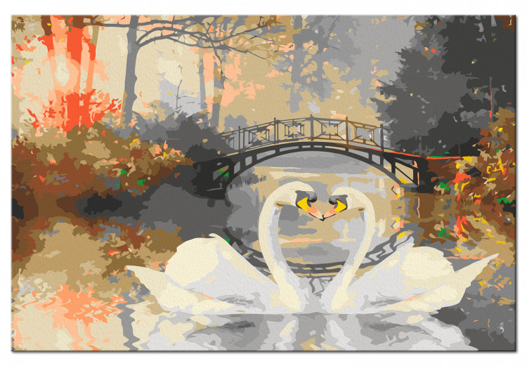 Paint by Number Kit Swan Love 127295 additionalImage 6