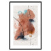 Poster Secret of the Future - artistic watercolor abstraction in blotches 137695 additionalThumb 2