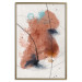 Poster Secret of the Future - artistic watercolor abstraction in blotches 137695 additionalThumb 3