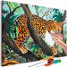 Paint by Number Kit Jungle Jaguar 138495 additionalThumb 3