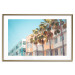 Poster The City of Miami - Palm Trees and the Florida Coast Architecture in Summer in Pastels 144495 additionalThumb 20