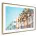 Poster The City of Miami - Palm Trees and the Florida Coast Architecture in Summer in Pastels 144495 additionalThumb 7