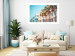 Poster The City of Miami - Palm Trees and the Florida Coast Architecture in Summer in Pastels 144495 additionalThumb 13
