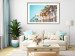 Poster The City of Miami - Palm Trees and the Florida Coast Architecture in Summer in Pastels 144495 additionalThumb 10
