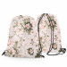 Backpack In a rose garden - flower composition in shades of green and pink 147695 additionalThumb 3