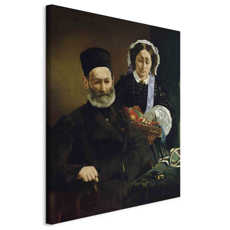 Canvas Portrait of Monsieur and Madame Auguste Manet 154895 additionalImage 2