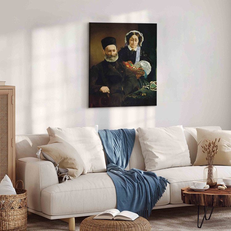 Canvas Portrait of Monsieur and Madame Auguste Manet 154895 additionalImage 4