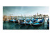 Wall Mural Blue gondolas in Venice - a cityscape of Italian architecture 97195 additionalThumb 1
