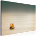 Canvas Lonely Sailboat on Empty Sea (1-part) - Maritime Scene 117306 additionalThumb 2