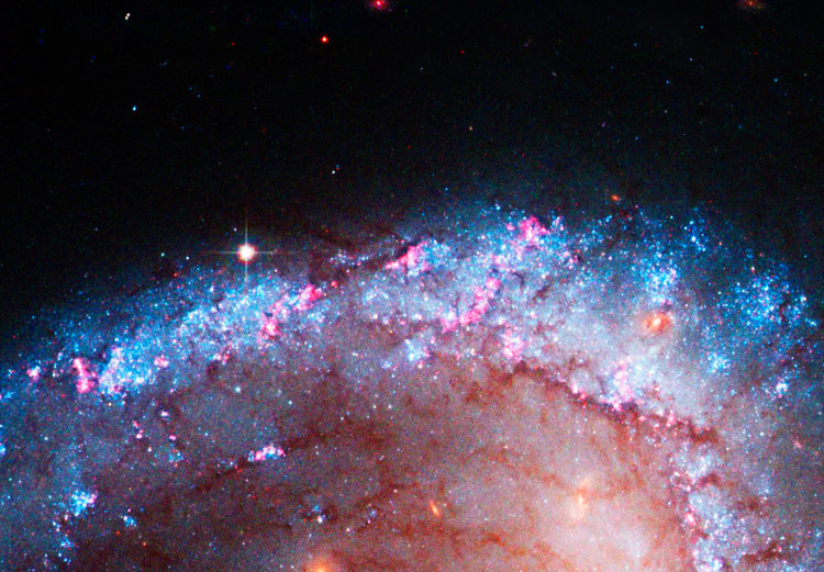 Canvas Spiral Galaxy - Stars in Space as Seen through a Telescope 146306 additionalImage 4