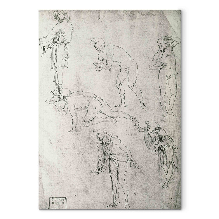 Canvas Six Figures, Study for an Epiphany 155606