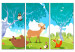Canvas Friendly Animals (3 Parts) 106916