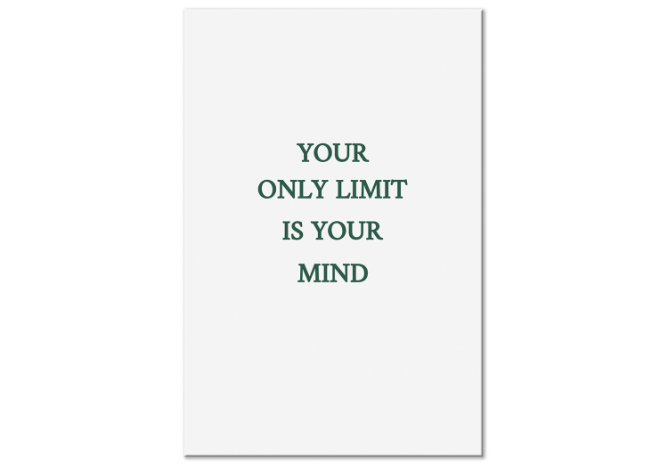 Canvas Your only limit is your mind - quote in English 137216