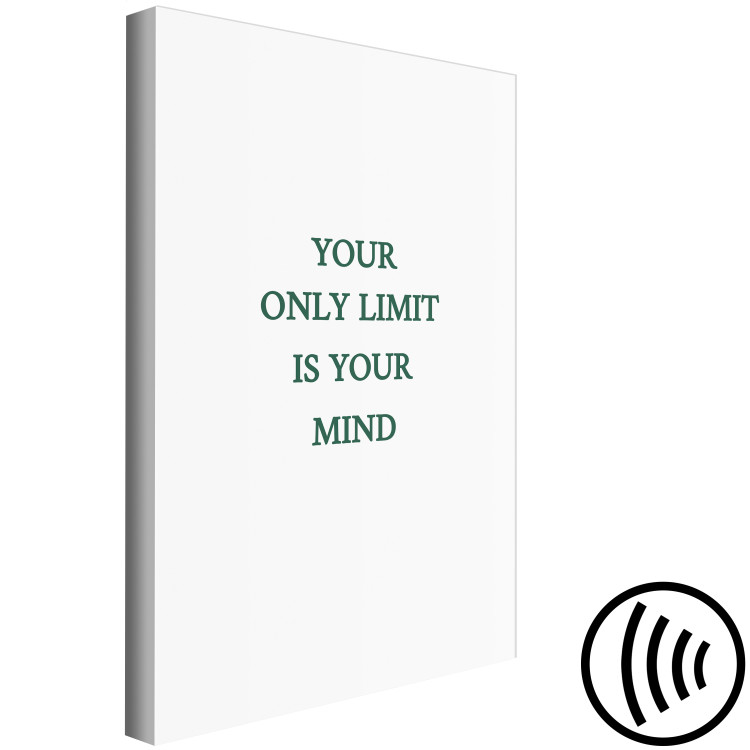 Canvas Your only limit is your mind - quote in English 137216 additionalImage 6