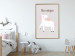 Poster Be Unique - Cheerful Unicorn and a Motivating Slogan for Kids 146616 additionalThumb 10