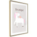 Poster Be Unique - Cheerful Unicorn and a Motivating Slogan for Kids 146616 additionalThumb 4