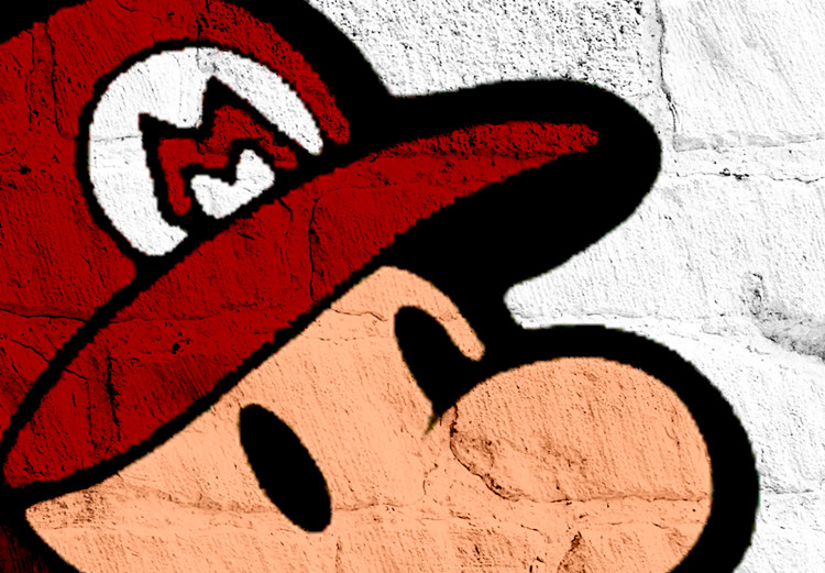 Large Canvas Mario Bros (Banksy) [Large Format] 137536 additionalImage 3