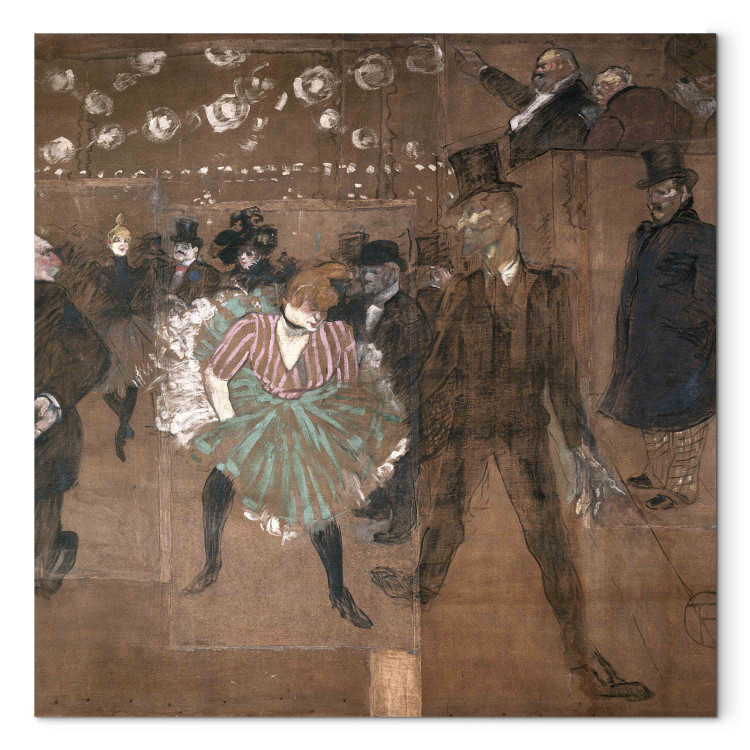 Canvas Dancing at the Moulin Rouge: La Goulue 156036