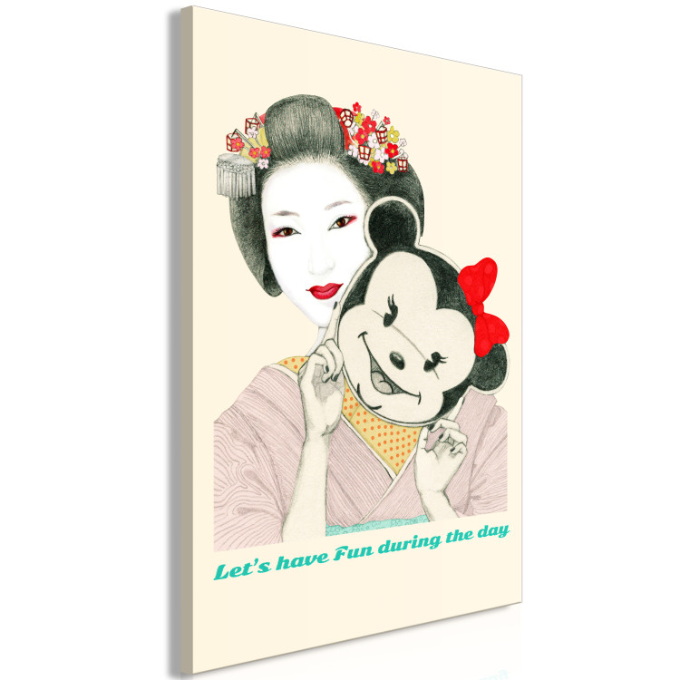 Canvas Funny Geiko (1 Part) Vertical 126846 additionalImage 2