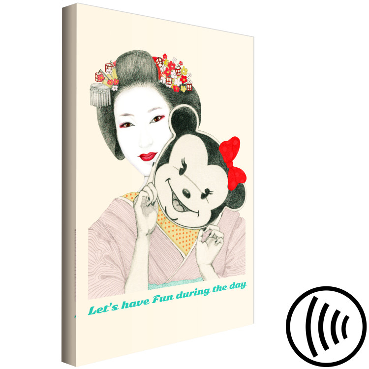 Canvas Funny Geiko (1 Part) Vertical 126846 additionalImage 6