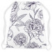 Backpack The country garden - a cottagecore style print with peony flowers 147346 additionalThumb 2