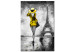 Canvas Parisian Woman (1 Part) Vertical Yellow 123056