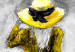 Canvas Parisian Woman (1 Part) Vertical Yellow 123056 additionalThumb 5