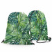 Backpack Green corner - leaves of various shapes, shown on a white background 147556 additionalThumb 3