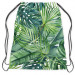 Backpack Green corner - leaves of various shapes, shown on a white background 147556