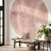 Round wallpaper Pastel Boho - Delicate Composition in Shades of Pink 151456 additionalThumb 3