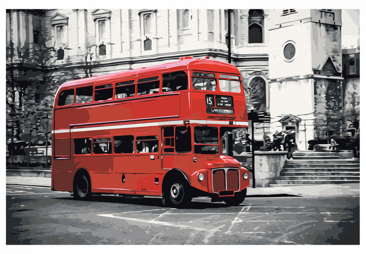 Paint by Number Kit London Bus 114466 additionalImage 7