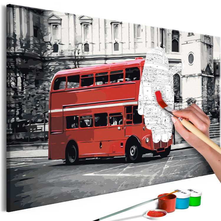 Paint by Number Kit London Bus 114466 additionalImage 3