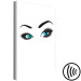 Canvas Subtle look - eyes in two colors and strongly emphasized eyelashes 117266 additionalThumb 6