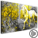 Canvas Horse in Forest Landscape (3-part) - Animal Amidst Colorful Trees 123066 additionalThumb 6
