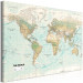 Large Canvas World Map: Beautiful World II [Large Format] 132366 additionalThumb 2