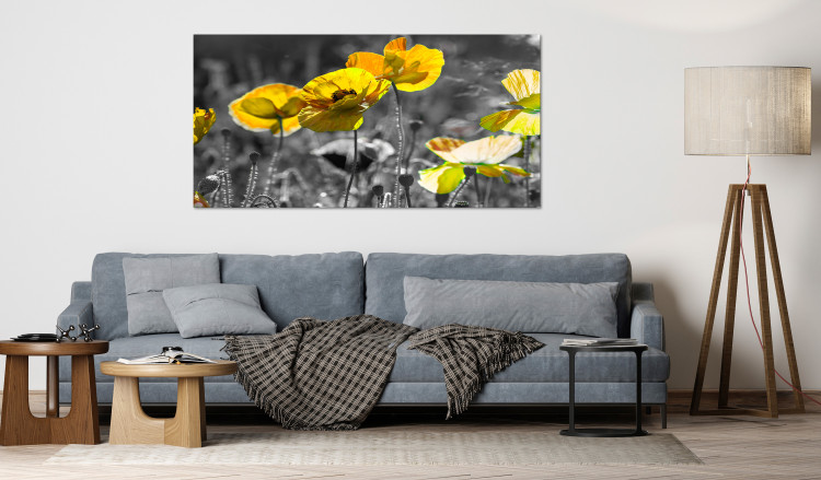 Large Canvas Yellow Poppies II [Large Format] 132376 additionalImage 5