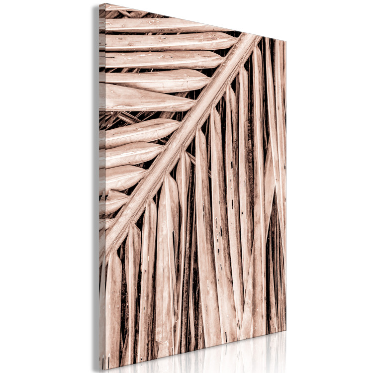 Canvas Dry palm - dried palm leaf set under a sharp angle 135276 additionalImage 2
