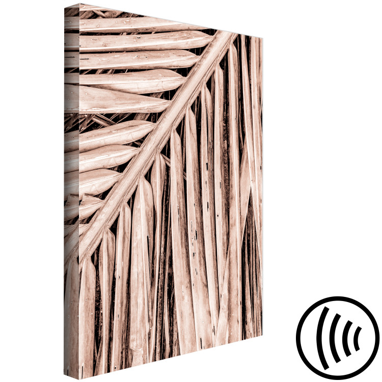 Canvas Dry palm - dried palm leaf set under a sharp angle 135276 additionalImage 6