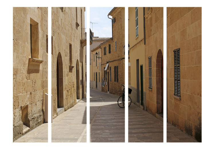 Room Divider Holidays in Majorca II - street of Spanish architecture in a town 95276 additionalImage 3