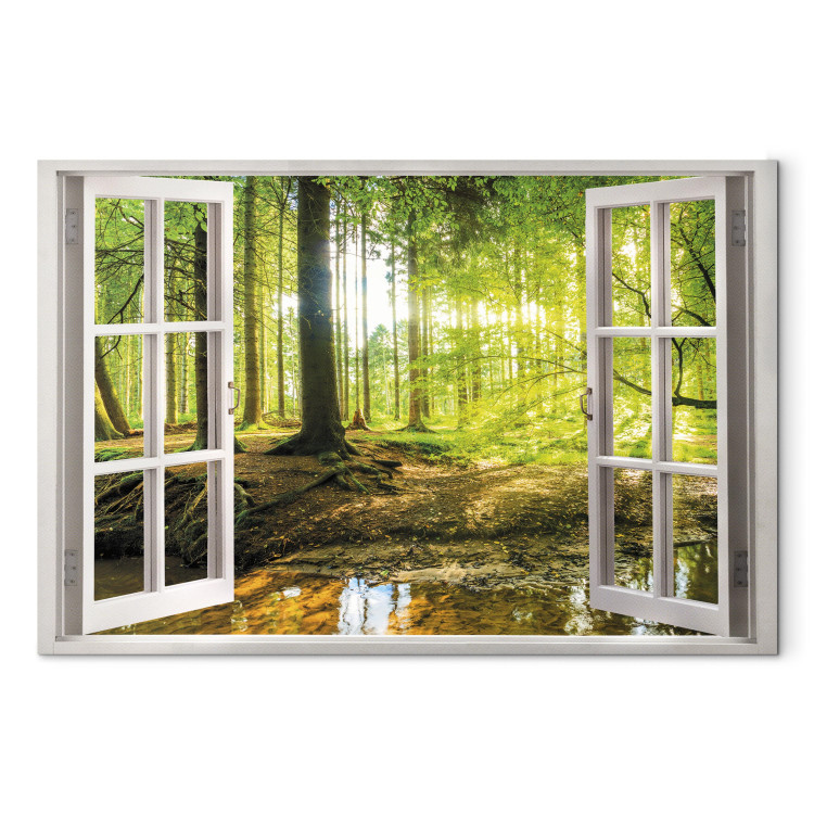 Canvas Window: View on Forest 105186 additionalImage 7
