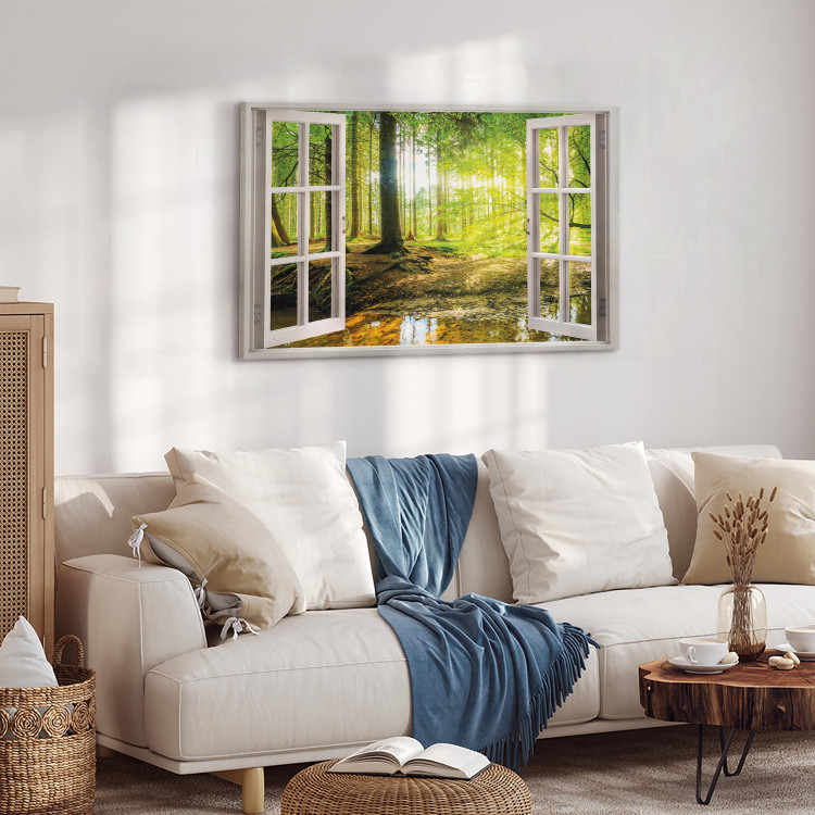 Canvas Window: View on Forest 105186 additionalImage 11
