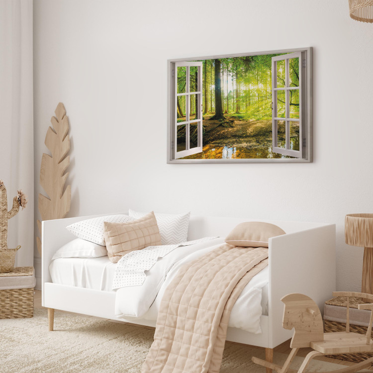 Canvas Window: View on Forest 105186 additionalImage 10