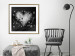 Poster Gift Me Love - black and white heart adorned with floral ornaments 121886 additionalThumb 13