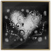 Poster Gift Me Love - black and white heart adorned with floral ornaments 121886 additionalThumb 16