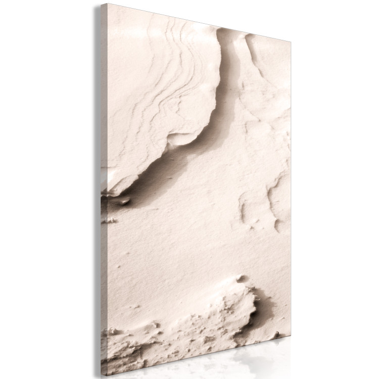 Canvas Sandy Surface - Marine landscape in Sepia 135286 additionalImage 2