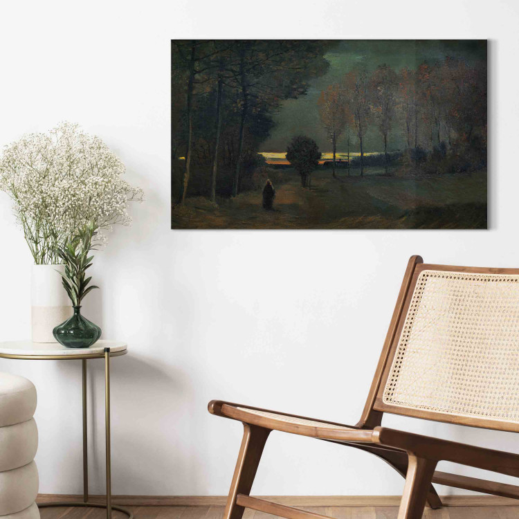 Canvas Autumn landscape in the evening  155296 additionalImage 3